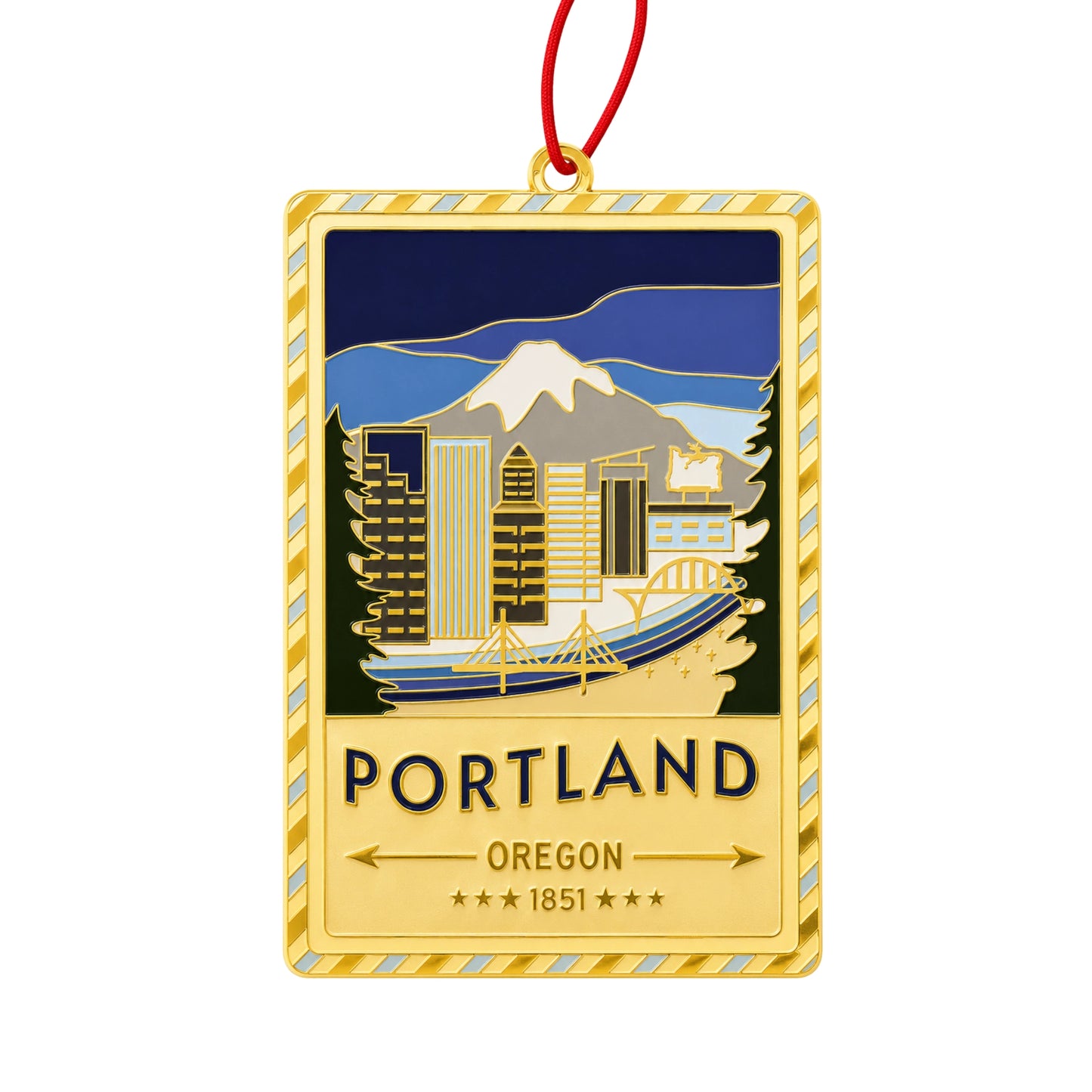 Portland Hanging Ornament
