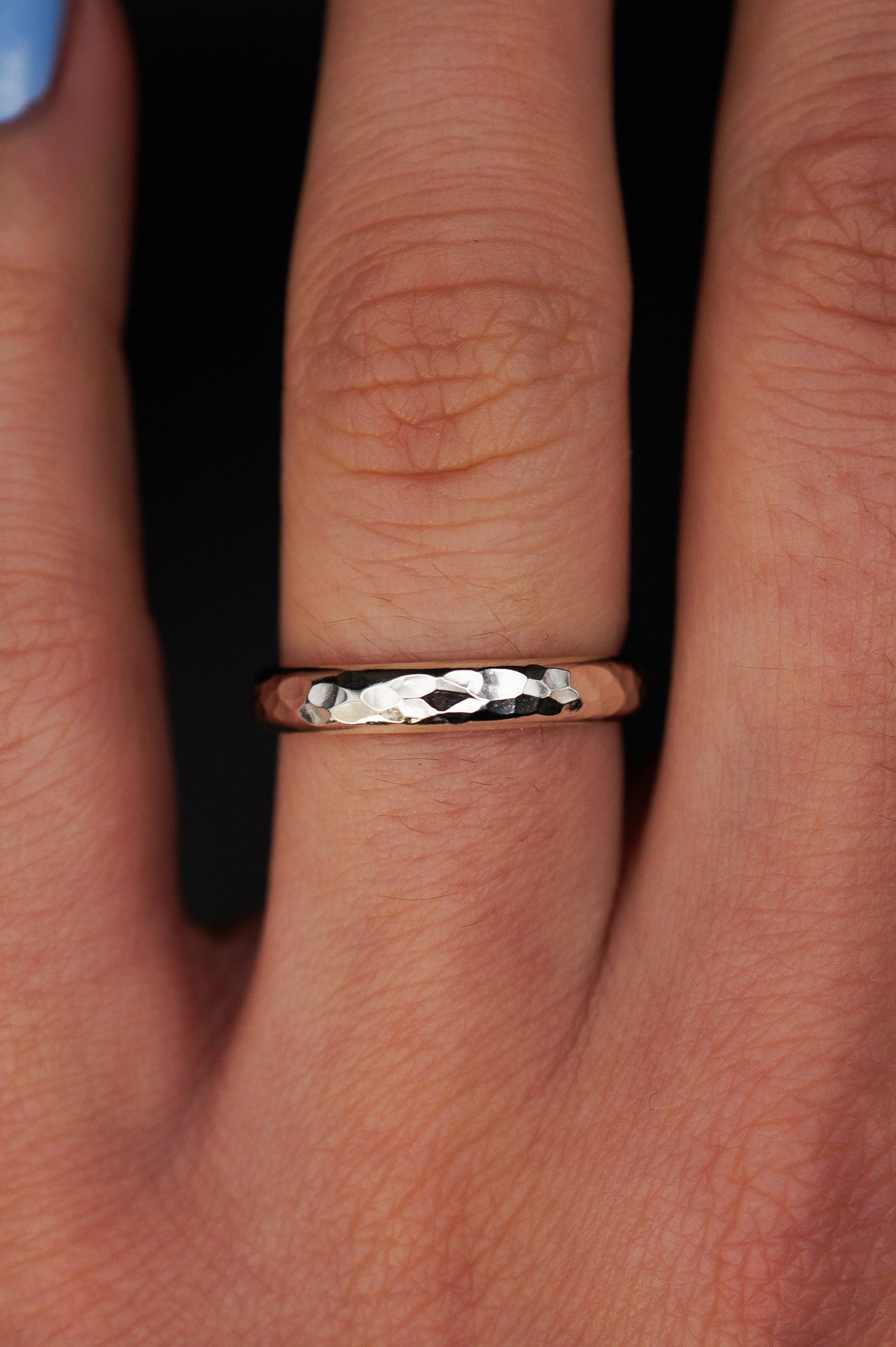 Chunky Band, Sterling Silver