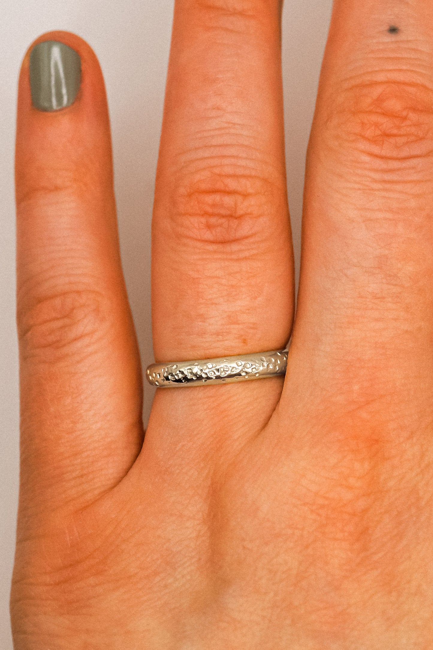 Chunky Band, Sterling Silver