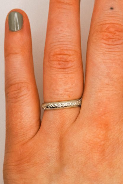 Chunky Band, Sterling Silver