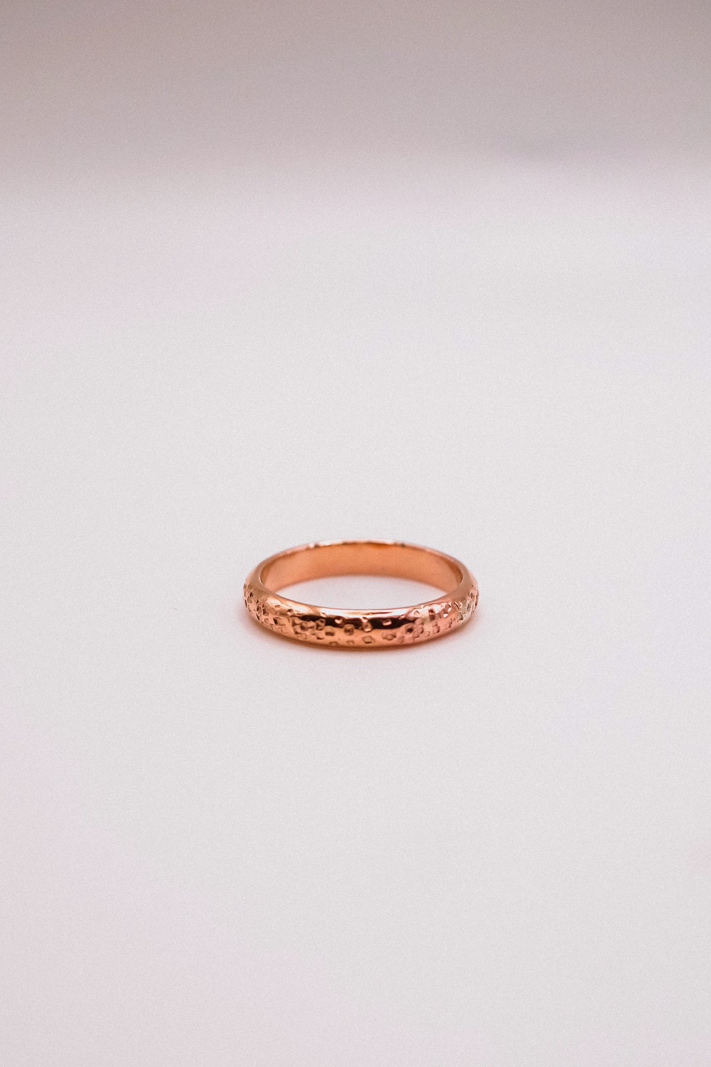 Chunky Band, 14K Rose Gold Fill