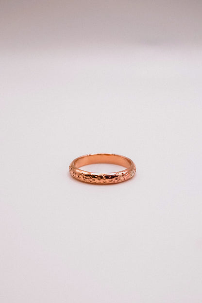Chunky Band, 14K Rose Gold Fill