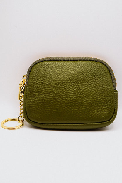 Leather Mini Clutch Bag