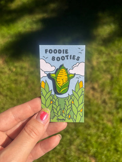 Corn Booty Enamel Pin