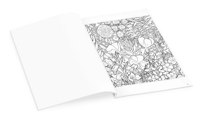 Rosalind Wise: Flower Cycle Coloring Book