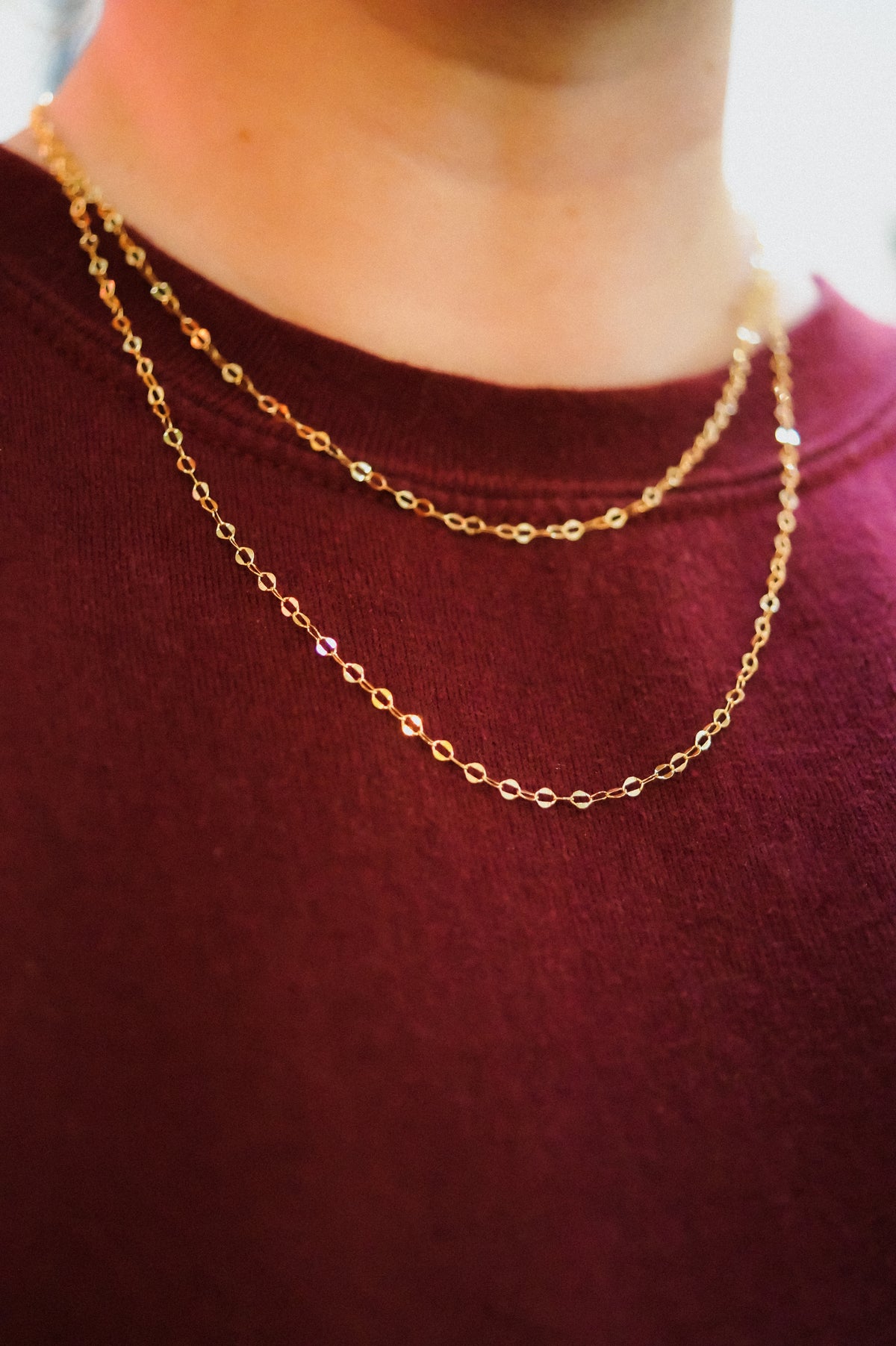 Dappled Chain Necklace