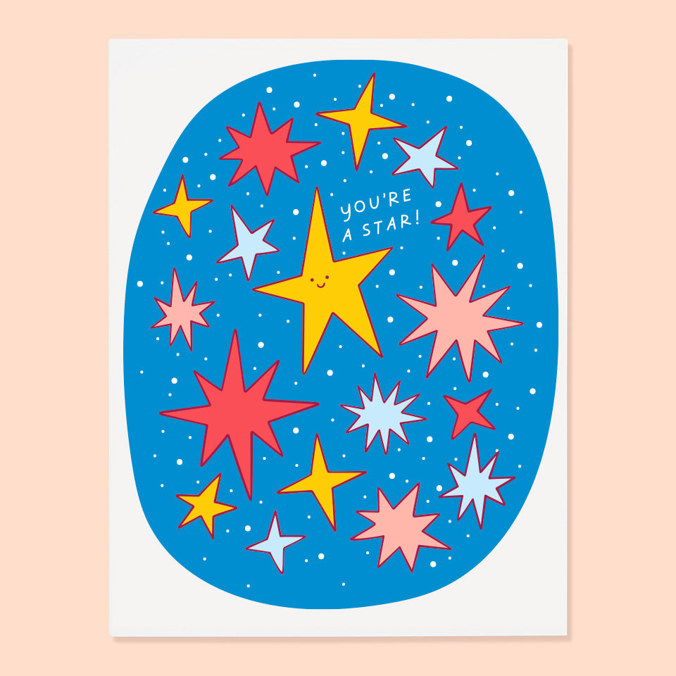 You're A Star Greeting Card