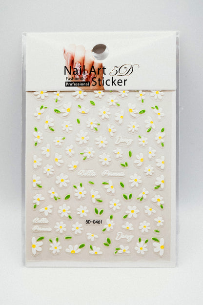 Daisy Nail Decals