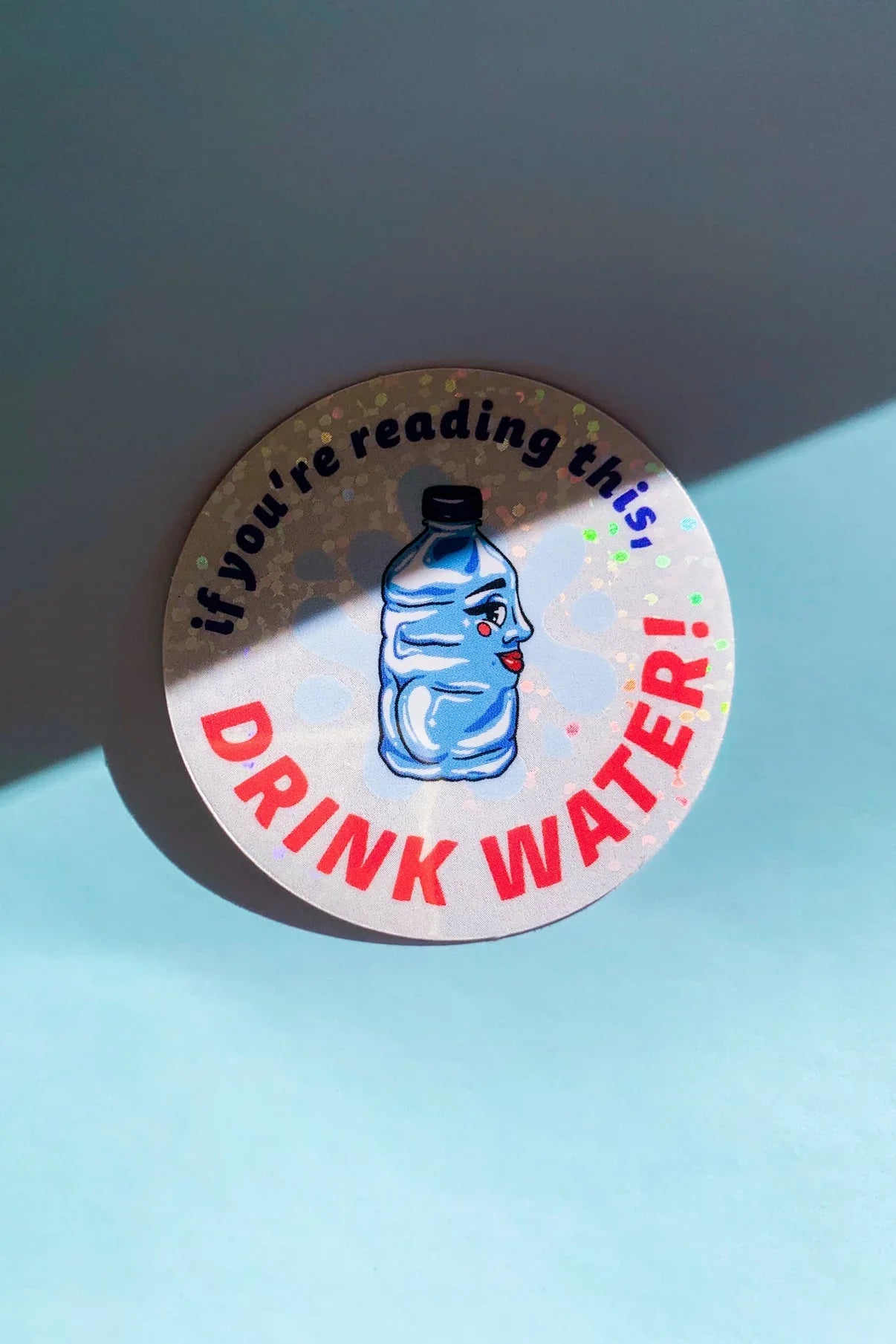 Drink Water Vinyl Sticker