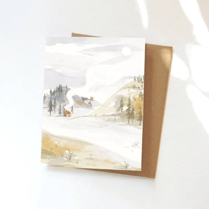 Winterscape Greeting Card