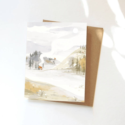 Winterscape Greeting Card