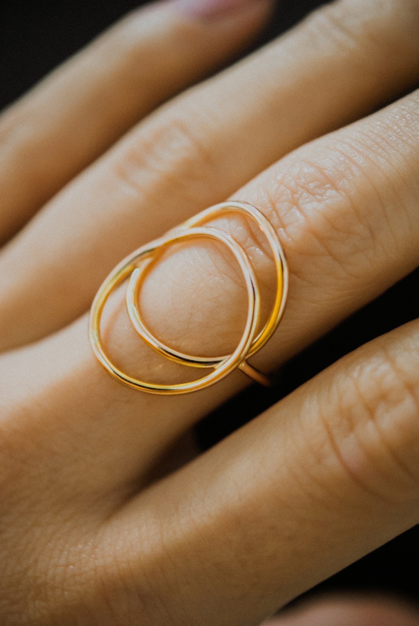 Eclipse Ring, 14K Gold Fill