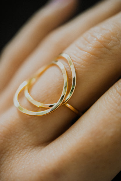 Eclipse Ring, 14K Gold Fill