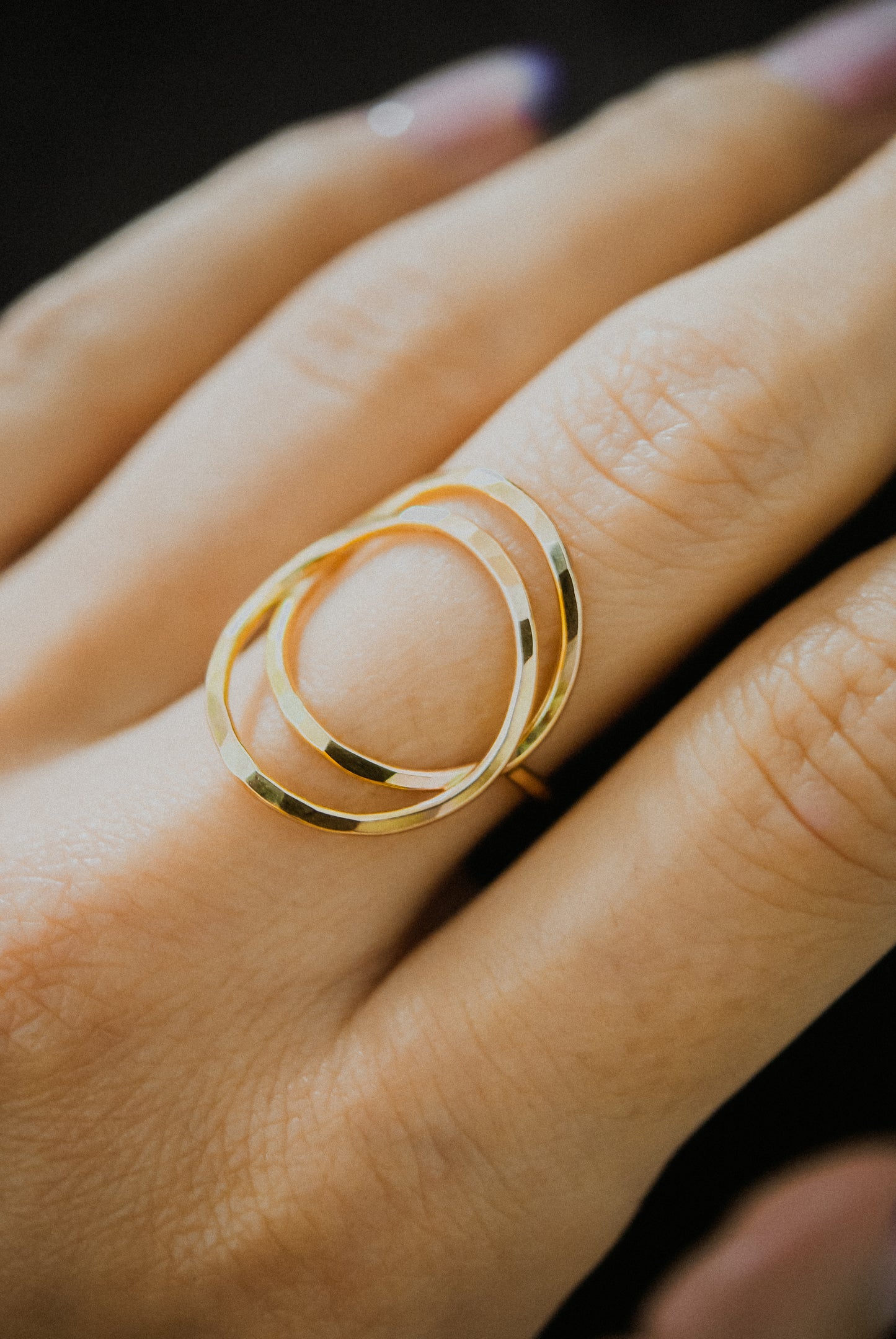 Eclipse Ring, 14K Gold Fill