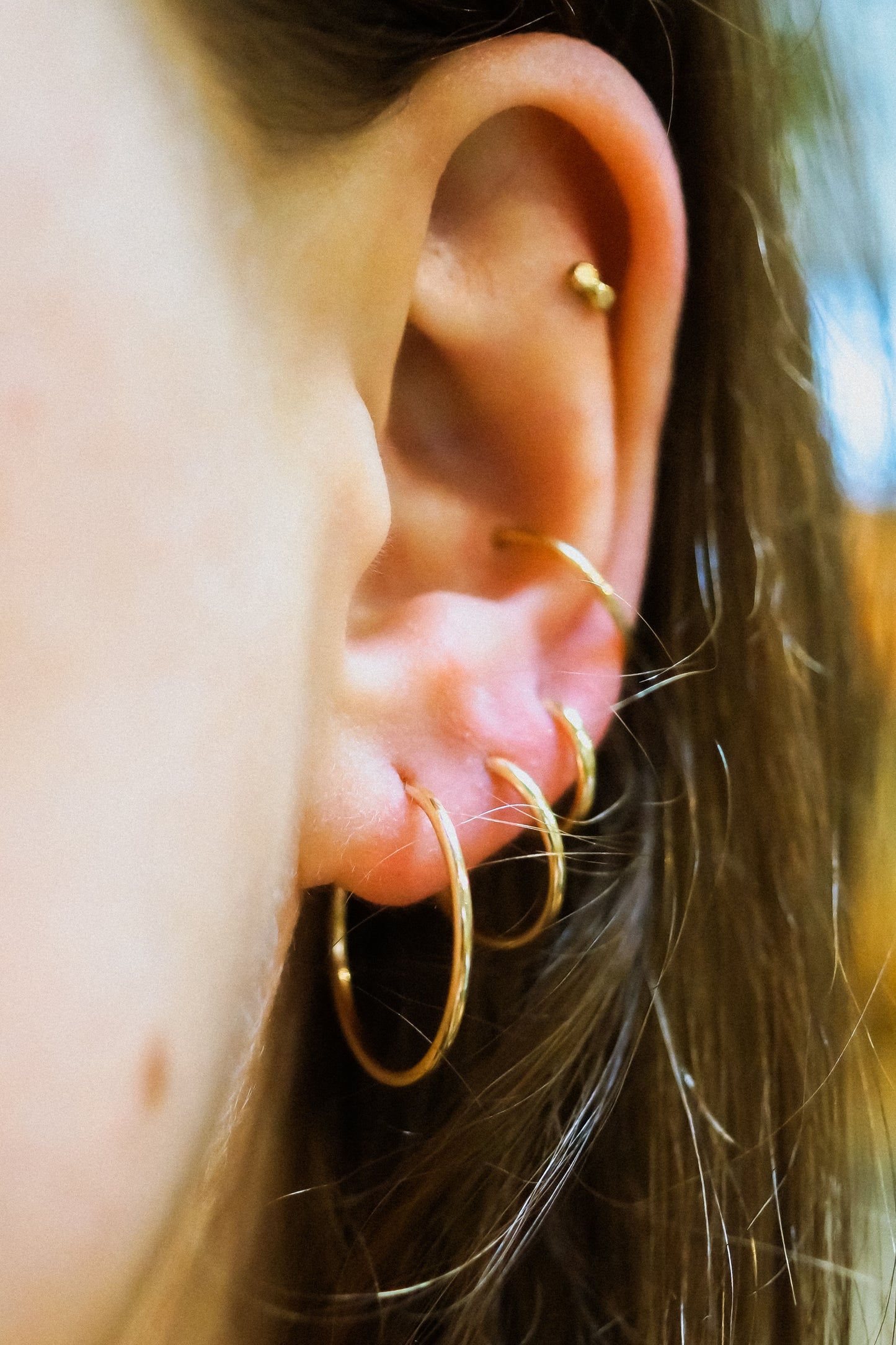 Endless Hoop Earring in 14K Gold Fill