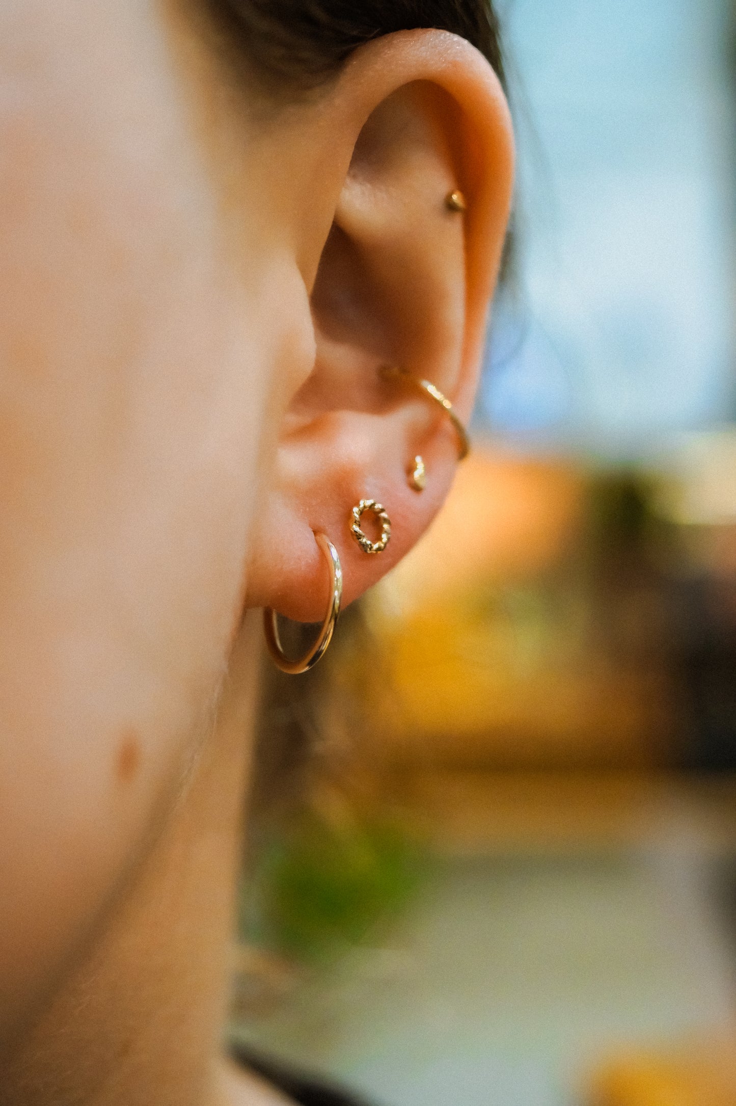 Endless Hoop Earring in 14K Gold Fill