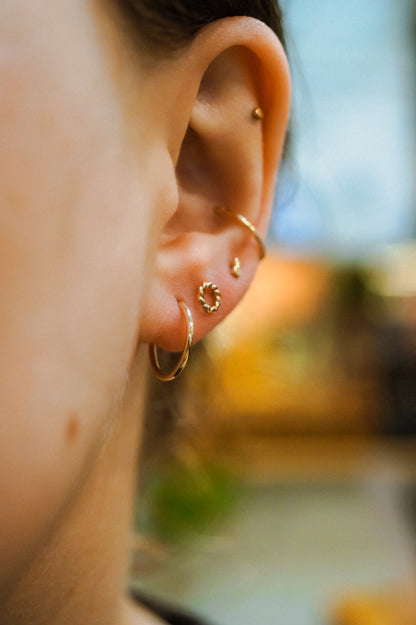 Endless Hoop Earring in 14K Gold Fill