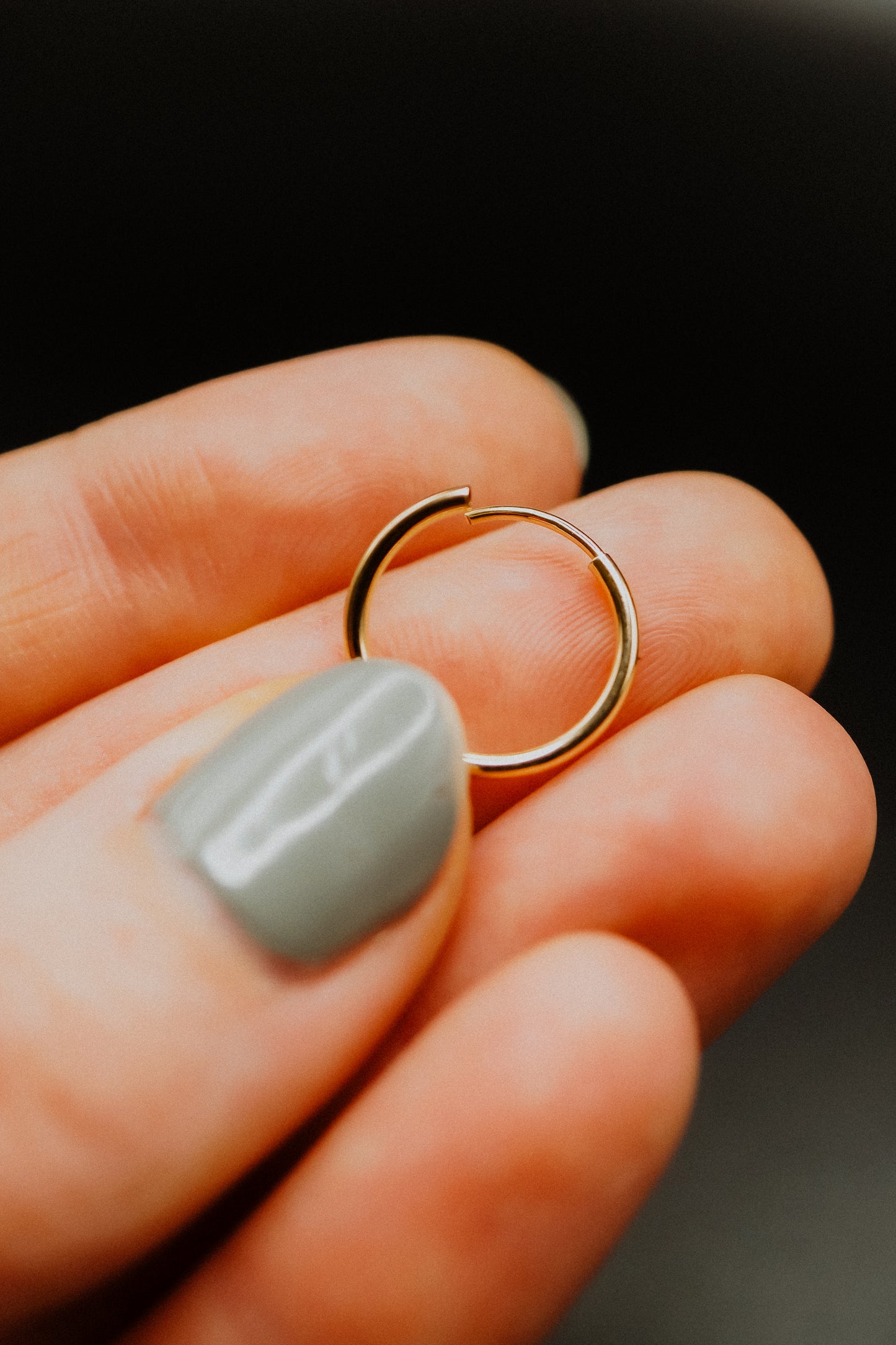 Endless Hoop Earring in 14K Gold Fill