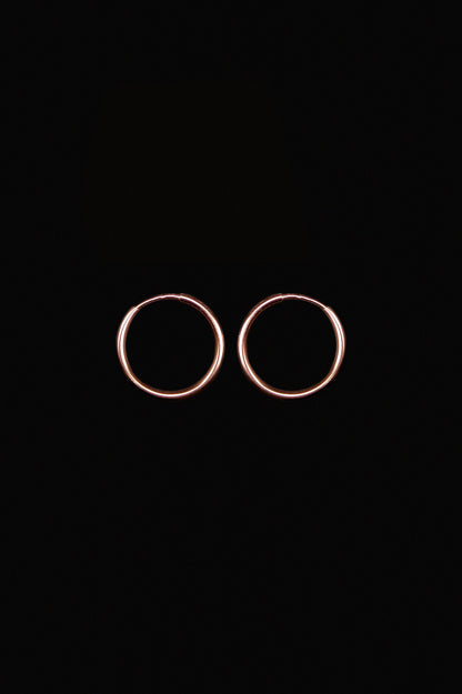Endless Hoop Earring in 14K Rose Gold Fill