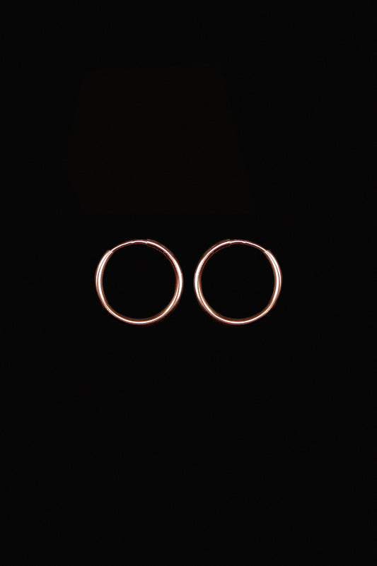 Endless Hoop Earring in 14K Rose Gold Fill