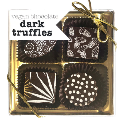 Dark Truffles - Organic Fair Trade Vegan Dark Chocolate