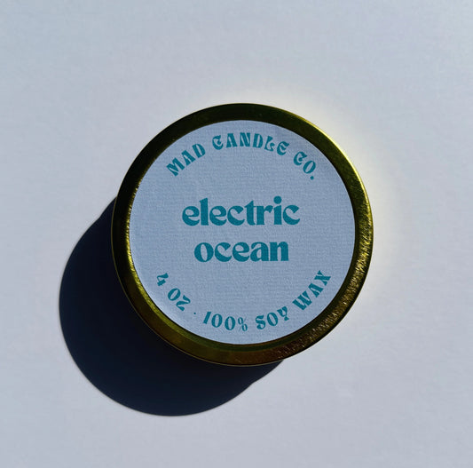 Electric Ocean Soy Candle