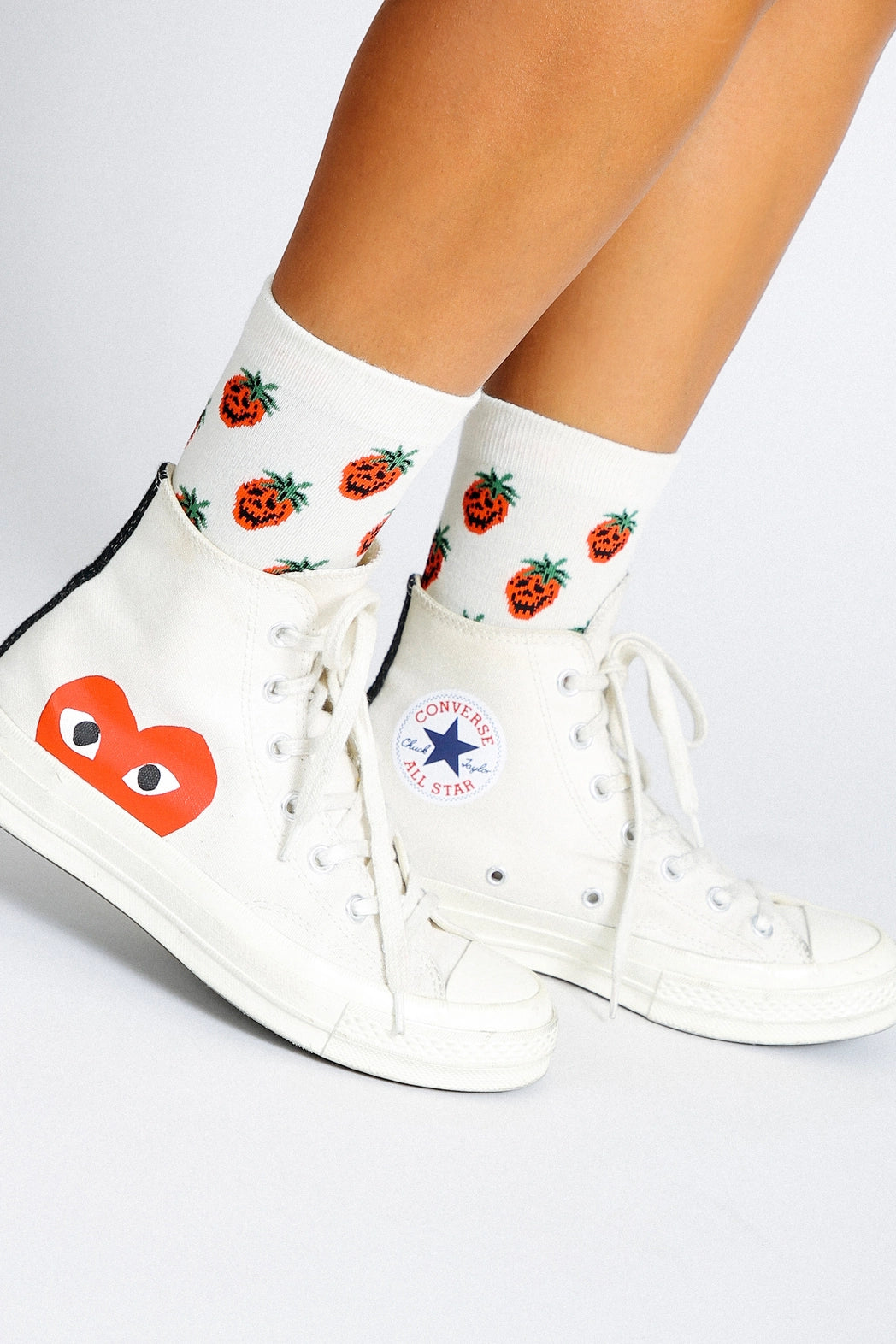 Berry Ankle Socks by Beholder