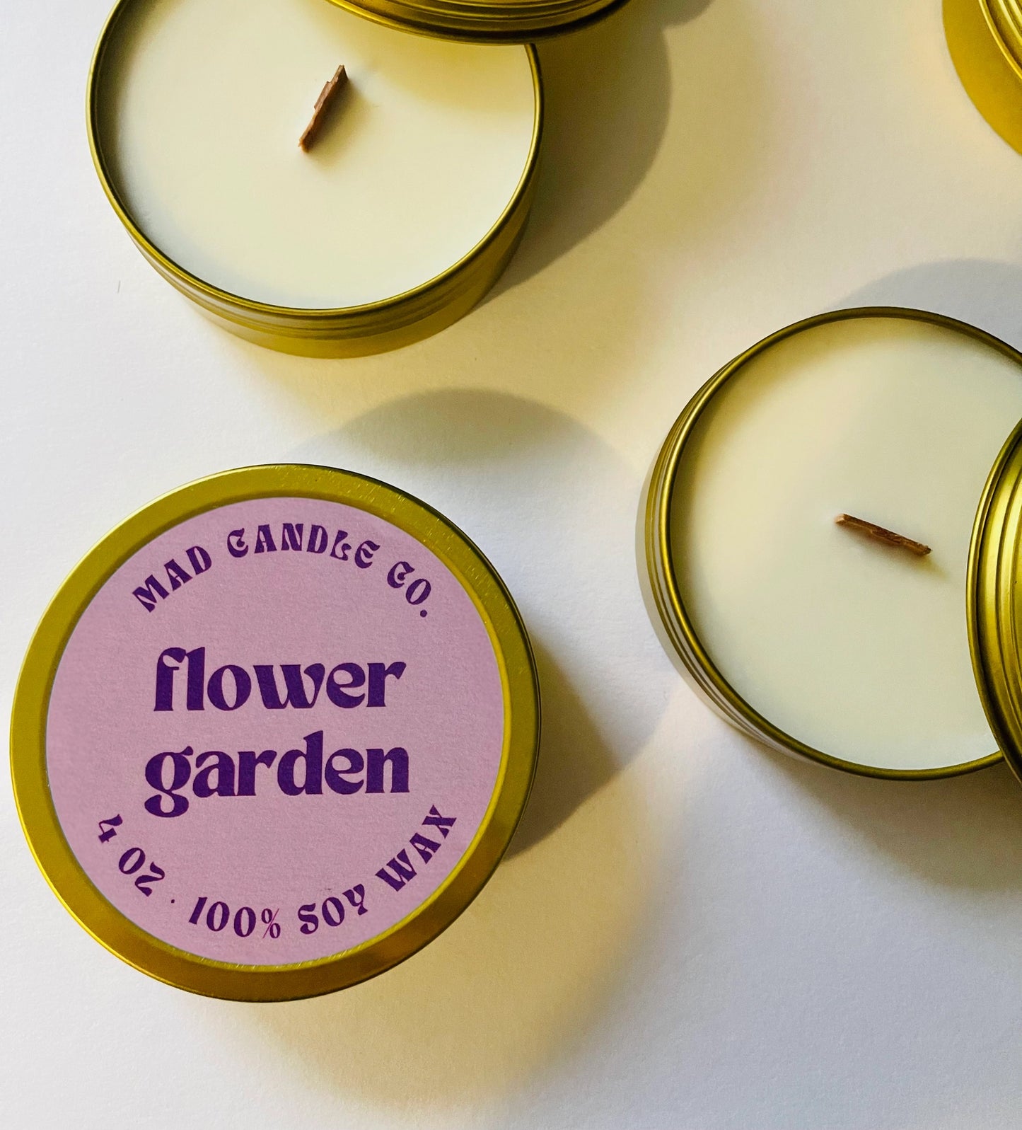 Flower Garden Soy Candle