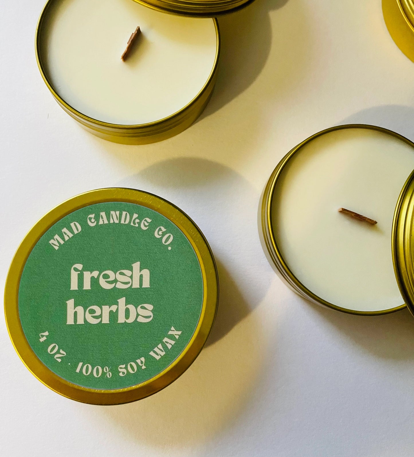 Fresh Herbs Soy Candle