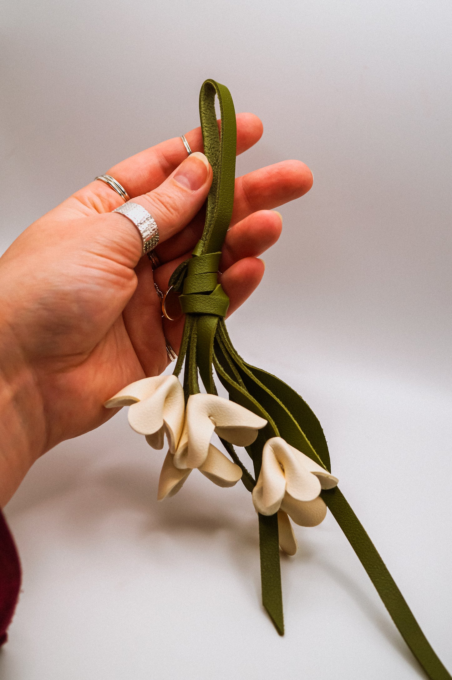 Flower Bag Charm