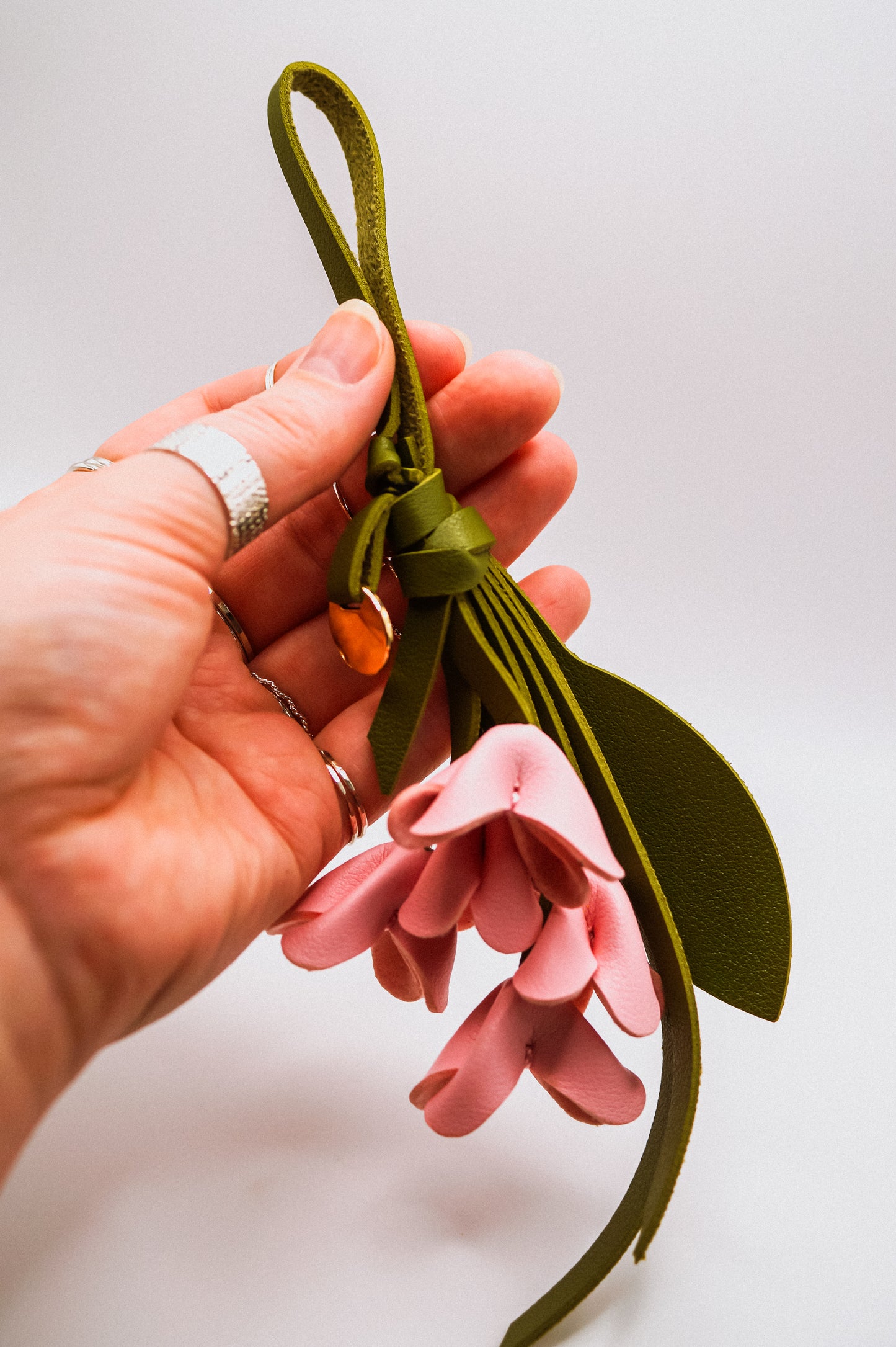 Flower Bag Charm