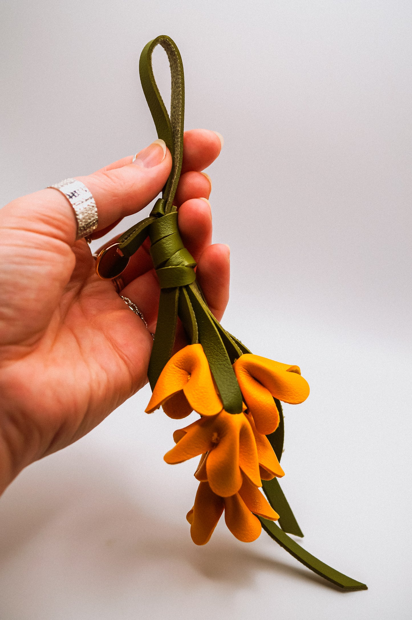 Flower Bag Charm