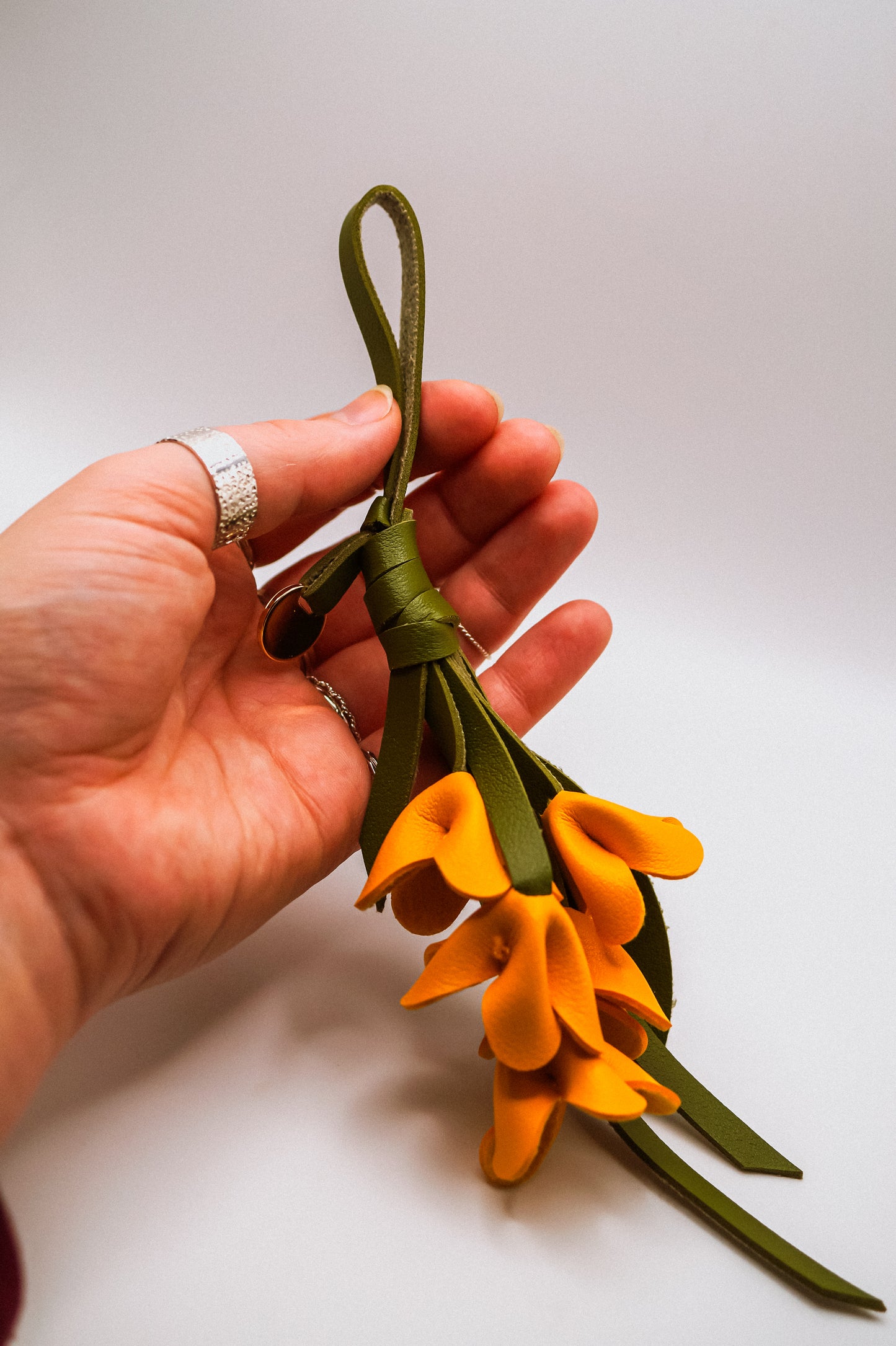 Flower Bag Charm
