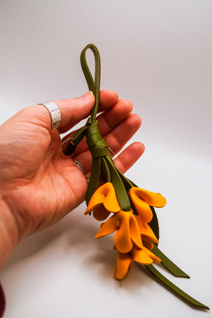 Flower Bag Charm