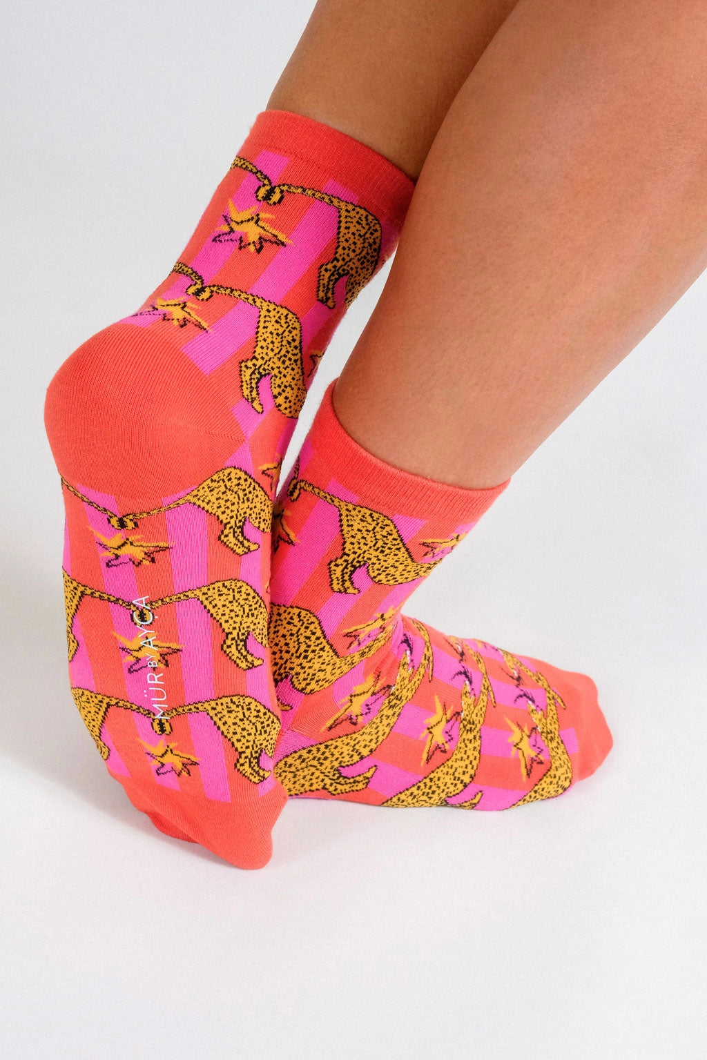 Cheetahs Ankle Socks by Mür by Ayca