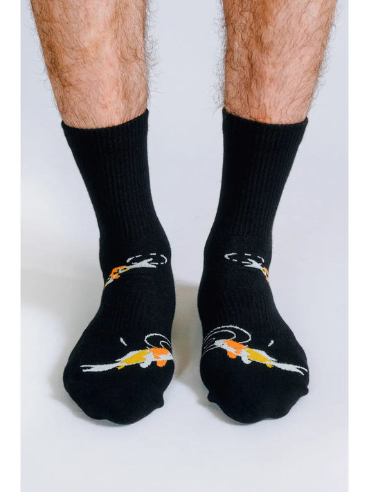 Koi Fish Crew Socks