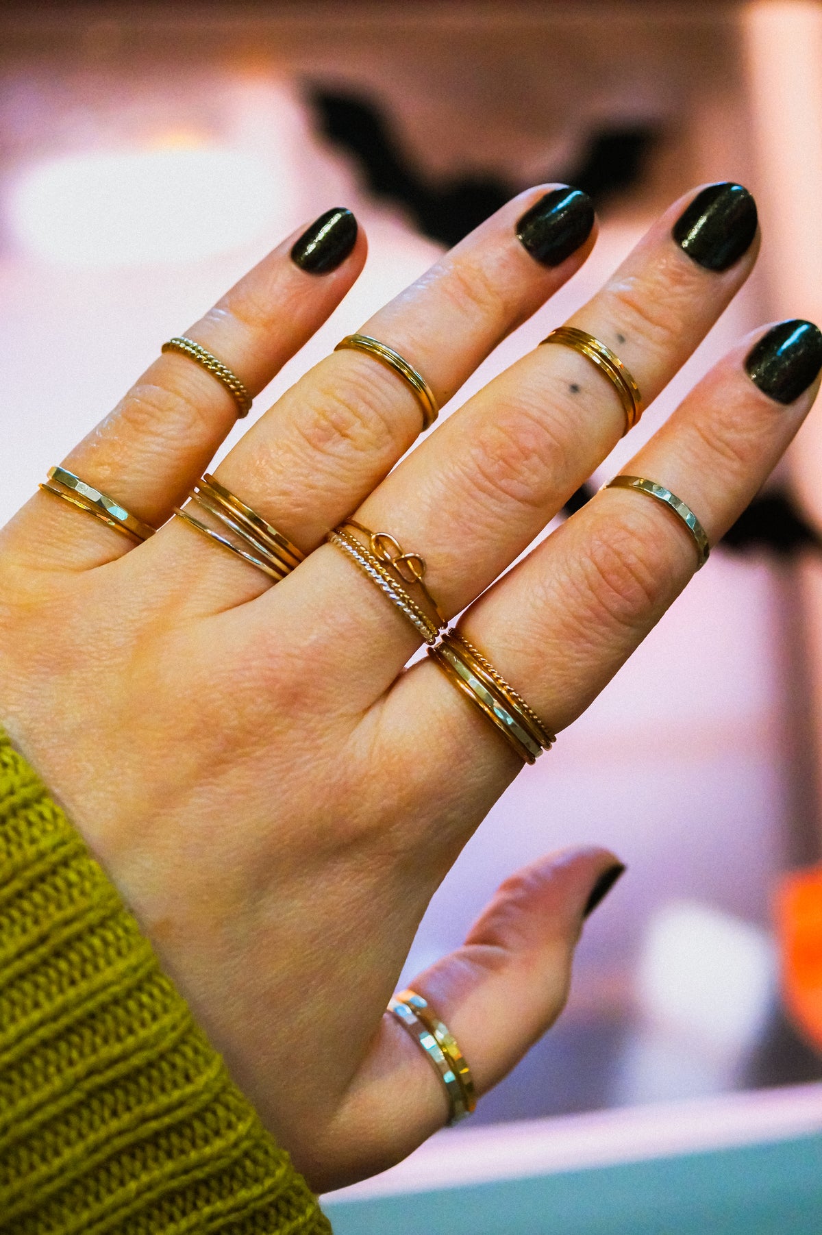 GRAB BAG - 3, 5 or 8 Stacking Rings
