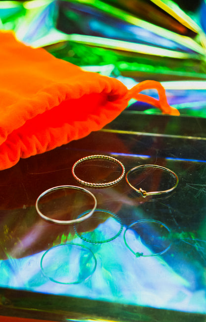 GRAB BAG - 3, 5 or 8 Stacking Rings