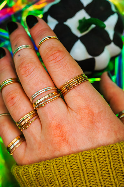 GRAB BAG - 3, 5 or 8 Stacking Rings