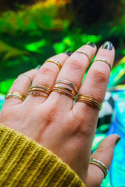 GRAB BAG - 3, 5 or 8 Stacking Rings