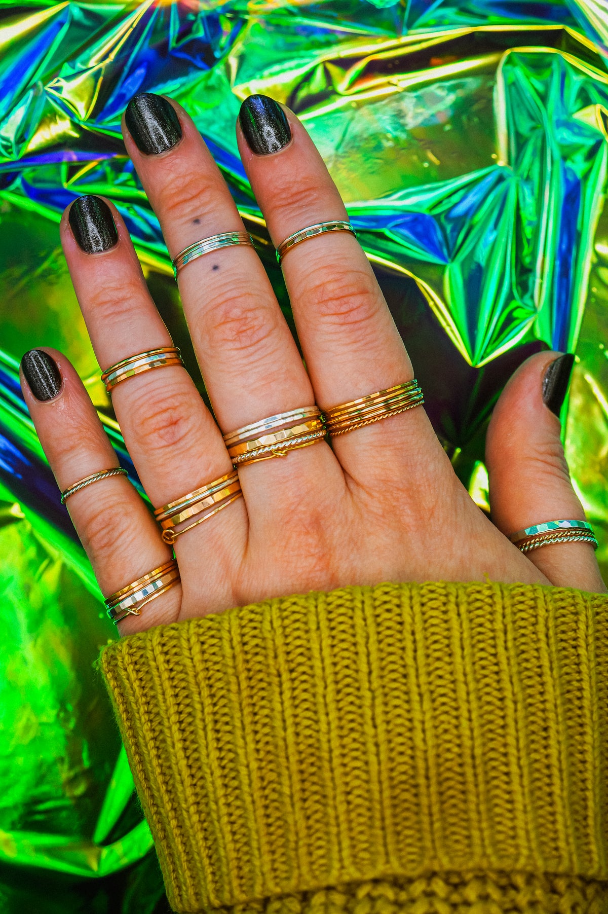 GRAB BAG - 3, 5 or 8 Stacking Rings