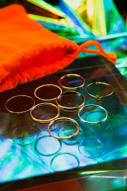 GRAB BAG - 3, 5 or 8 Stacking Rings