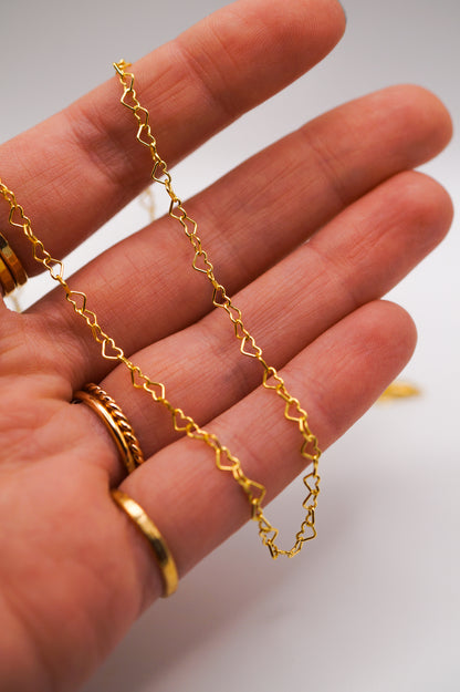 Heart Chain Necklace