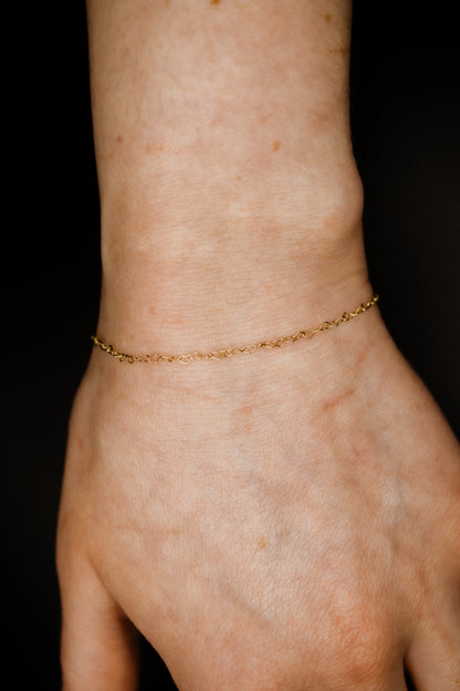 Heart Chain Bracelet