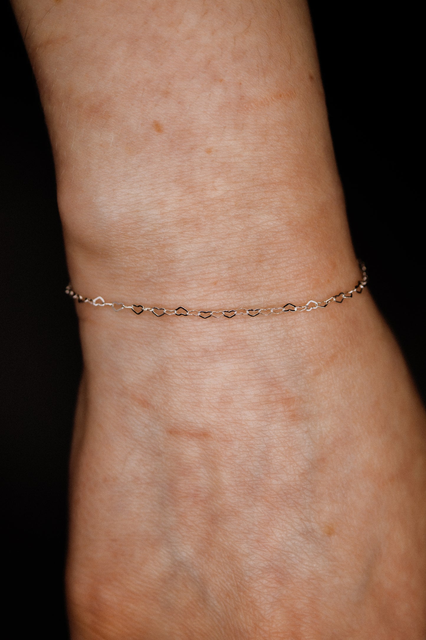 Heart Chain Bracelet