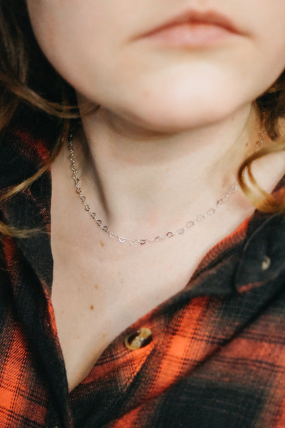 Heart Chain Necklace