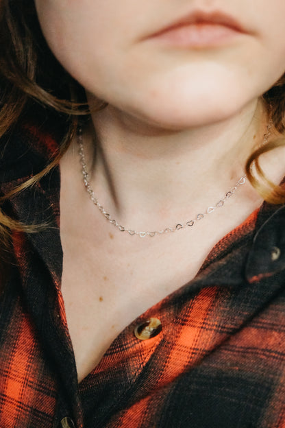 Heart Chain Necklace
