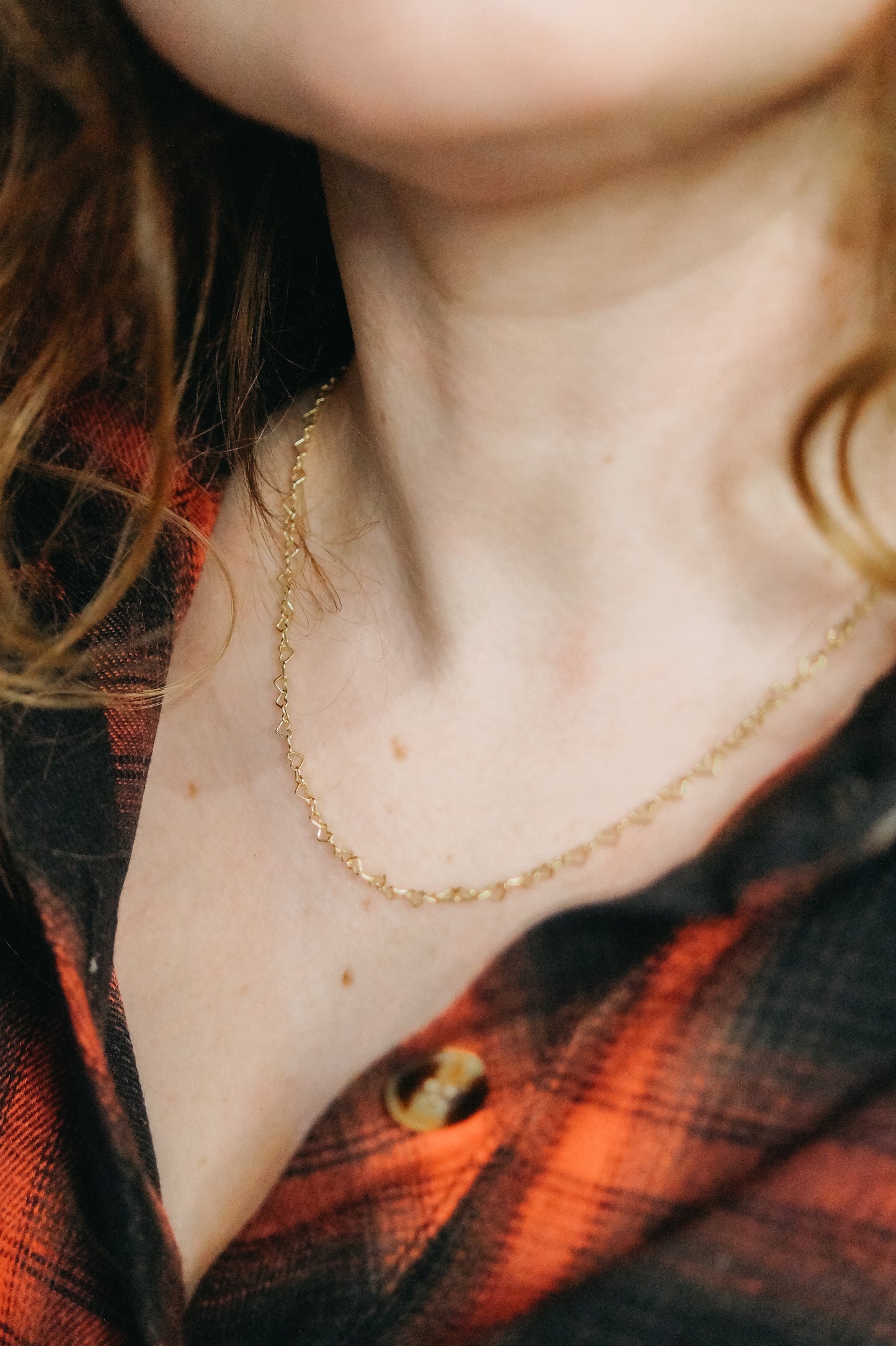 Heart Chain Necklace