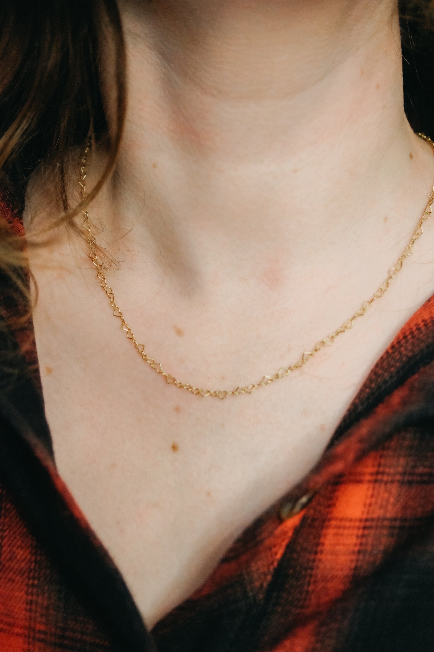 Heart Chain Necklace