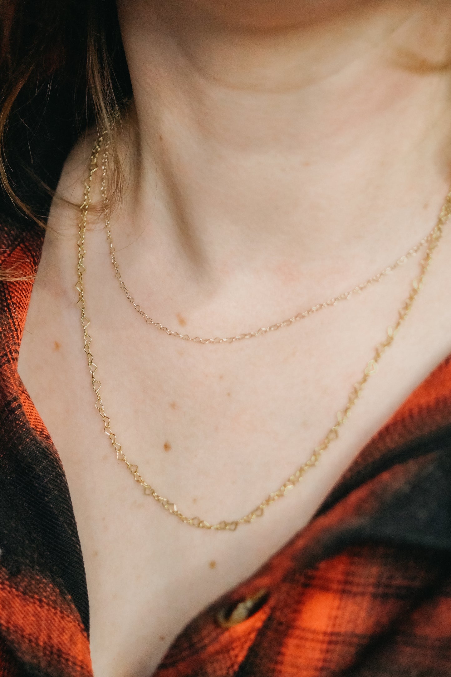 Heart Chain Necklace